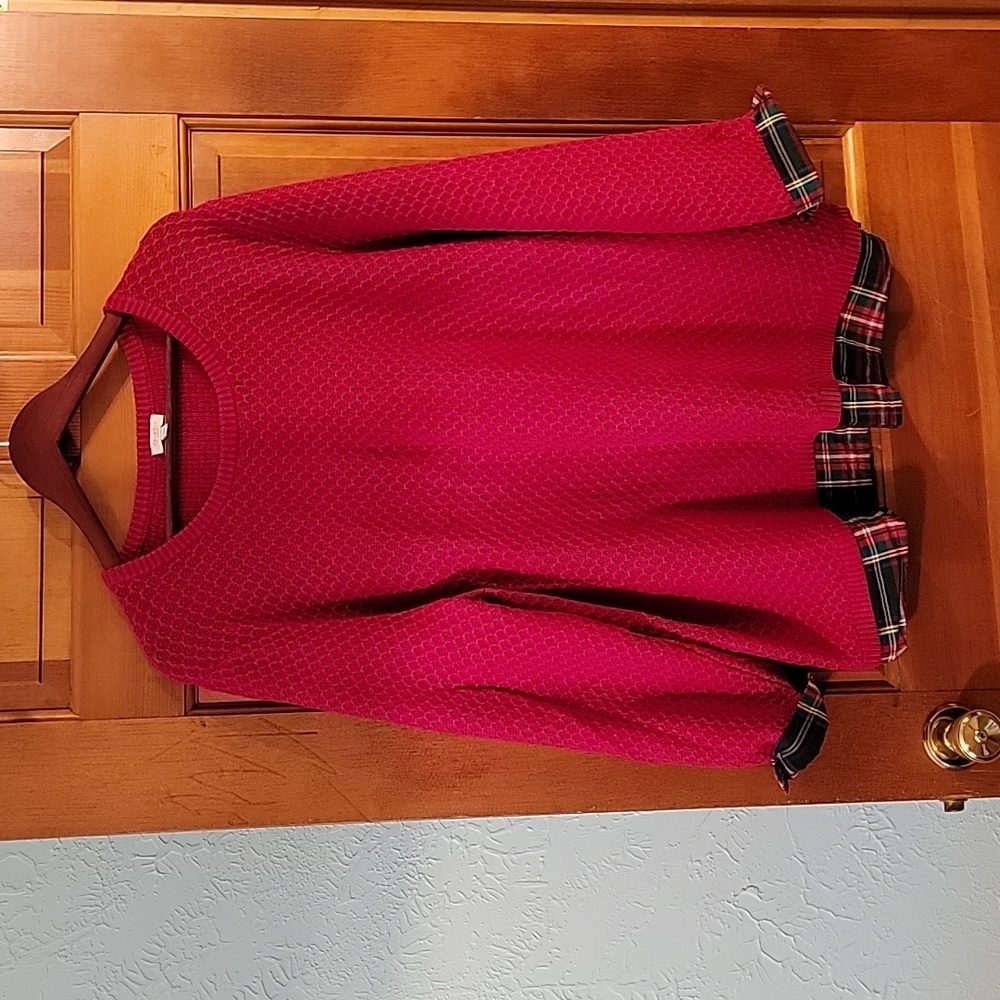 Talbott Red Sweater - image 1
